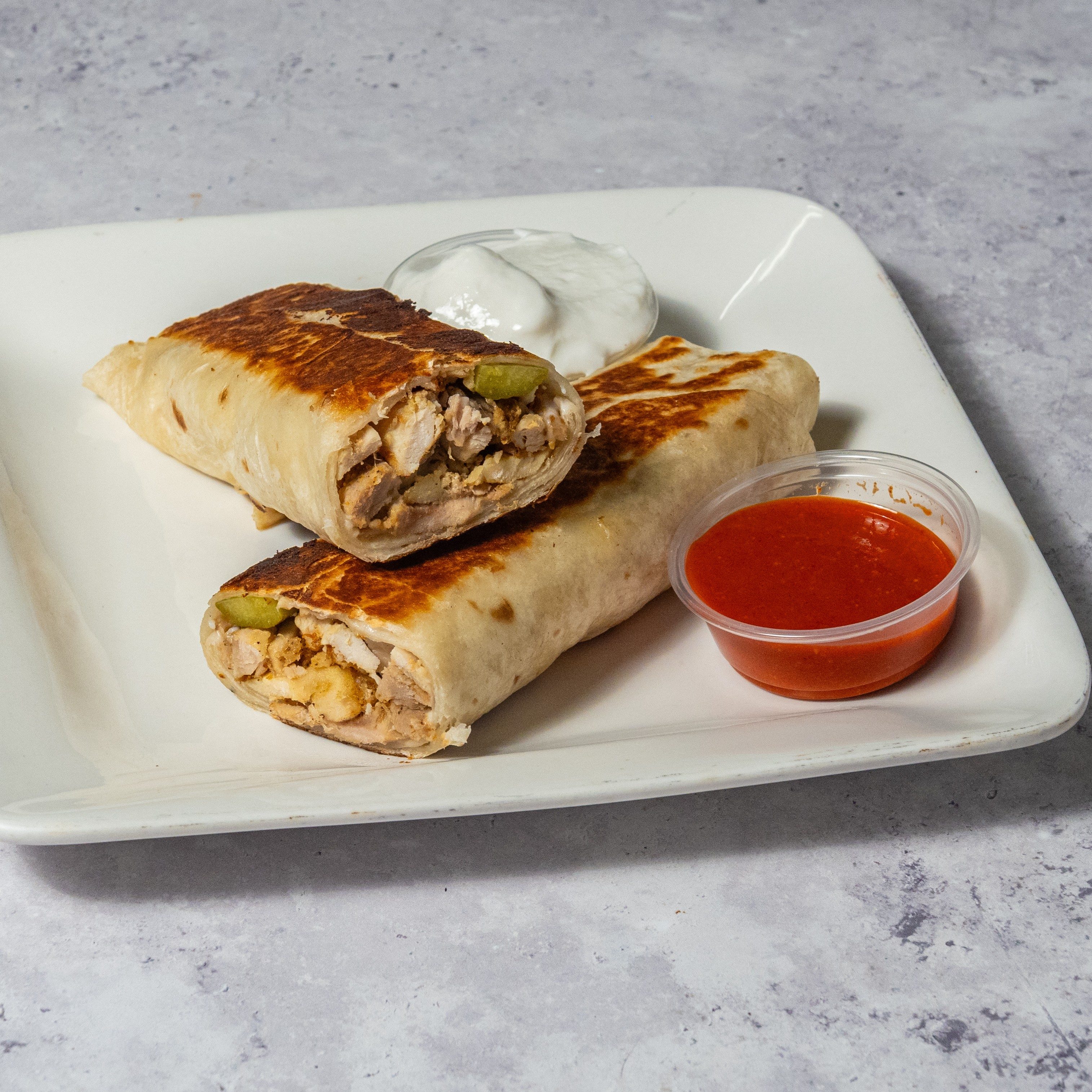 Chicken Sarookh Wrap.