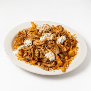 Chicken Shawarma Over Fries