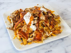 Chicken Shawarma Over Fries