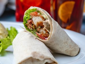 Chicken Sarookh Wrap